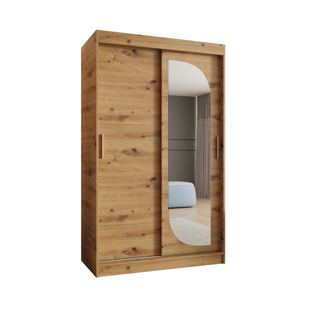 Lucy Sliding Door Wardrobe 120cm