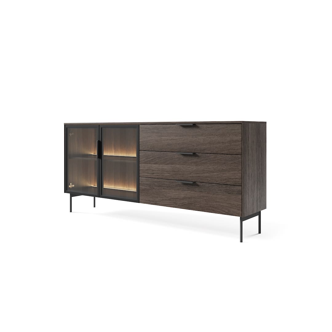 Lumi Sideboard Cabinet 181cm [Drawers]