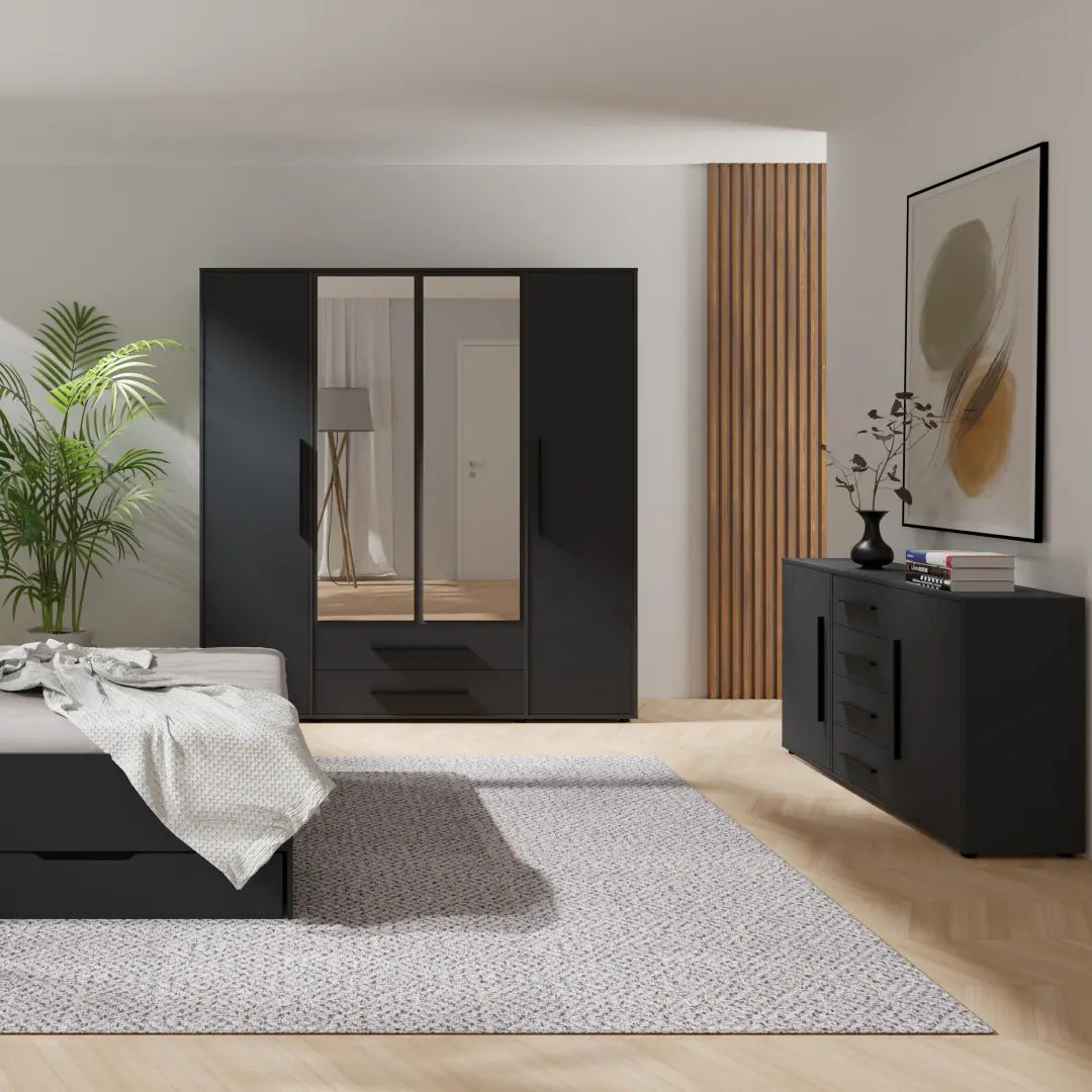 Maxione MX-13 Hinged Door Wardrobe 198cm