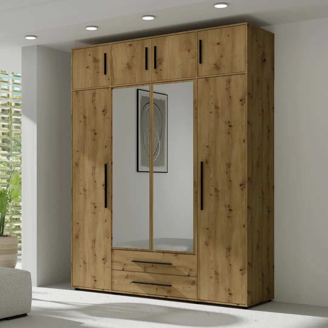 Maxione MX-13 Hinged Door Wardrobe 198cm