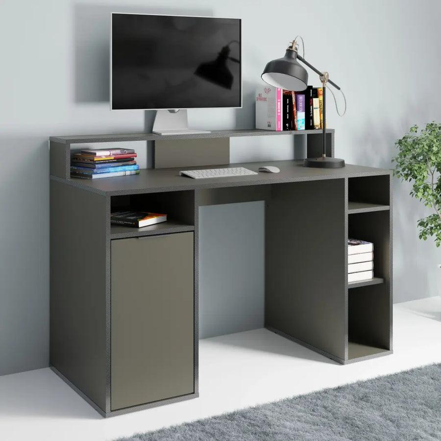 Carbon Gaming Desk 125cm in Graphite