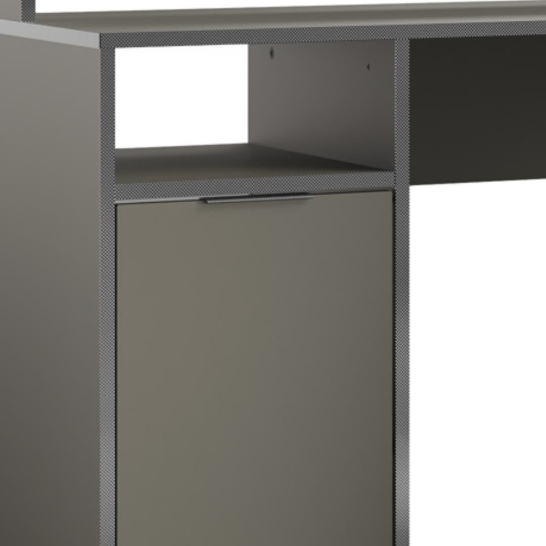 Carbon Gaming Desk 125cm in Graphite, image 6