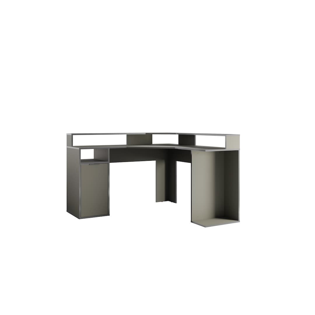 Carbon Corner Gaming Desk 139cm in Graphite, image 5