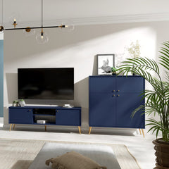 Rose Highboard Cabinet 105cm