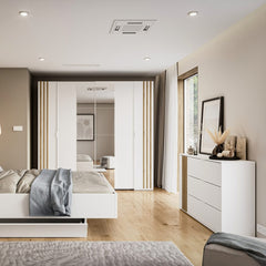 Florencja Bed Frame With Bedside Cabinets [EU Super King]