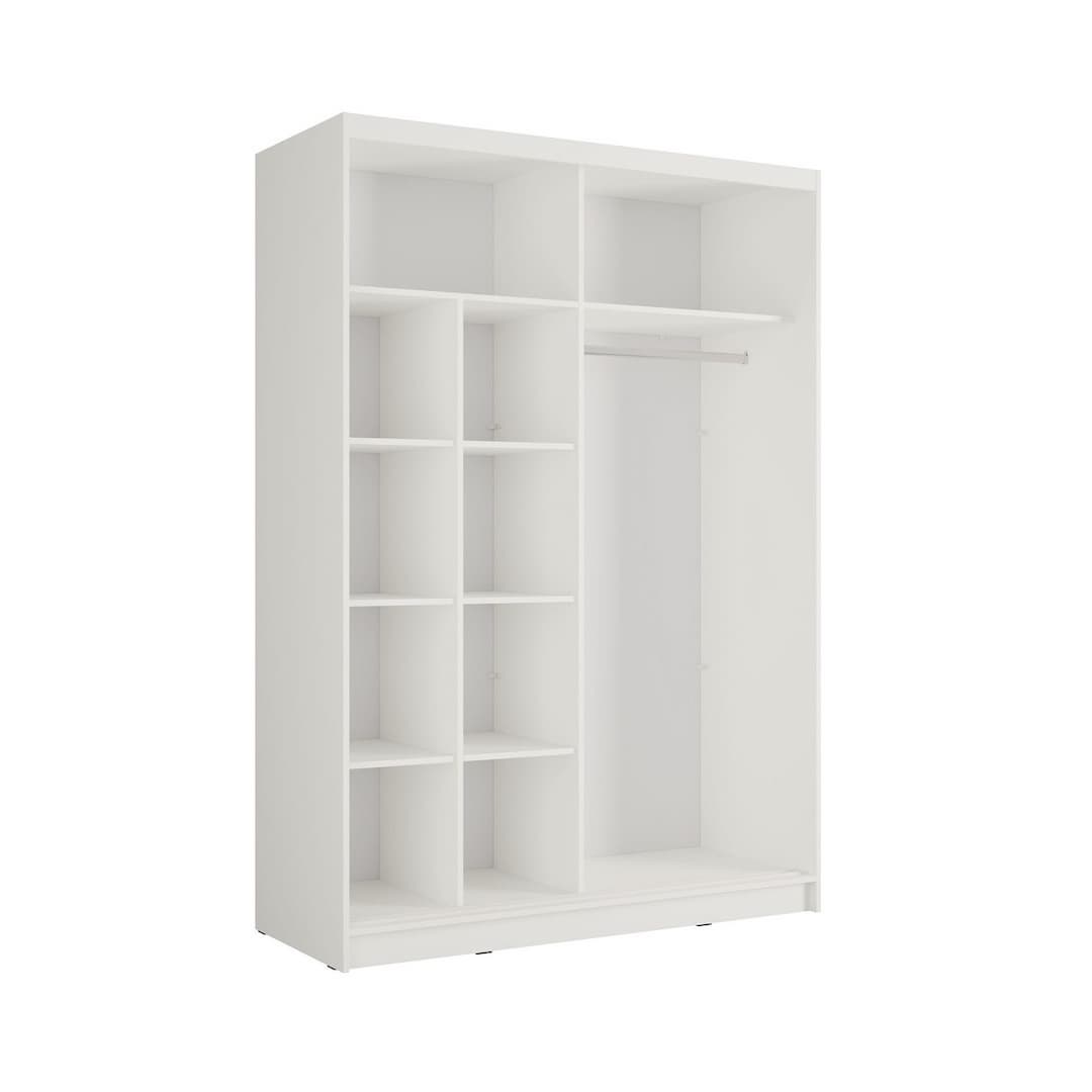 Aluna Sliding Door Wardrobe 155cm, image 4