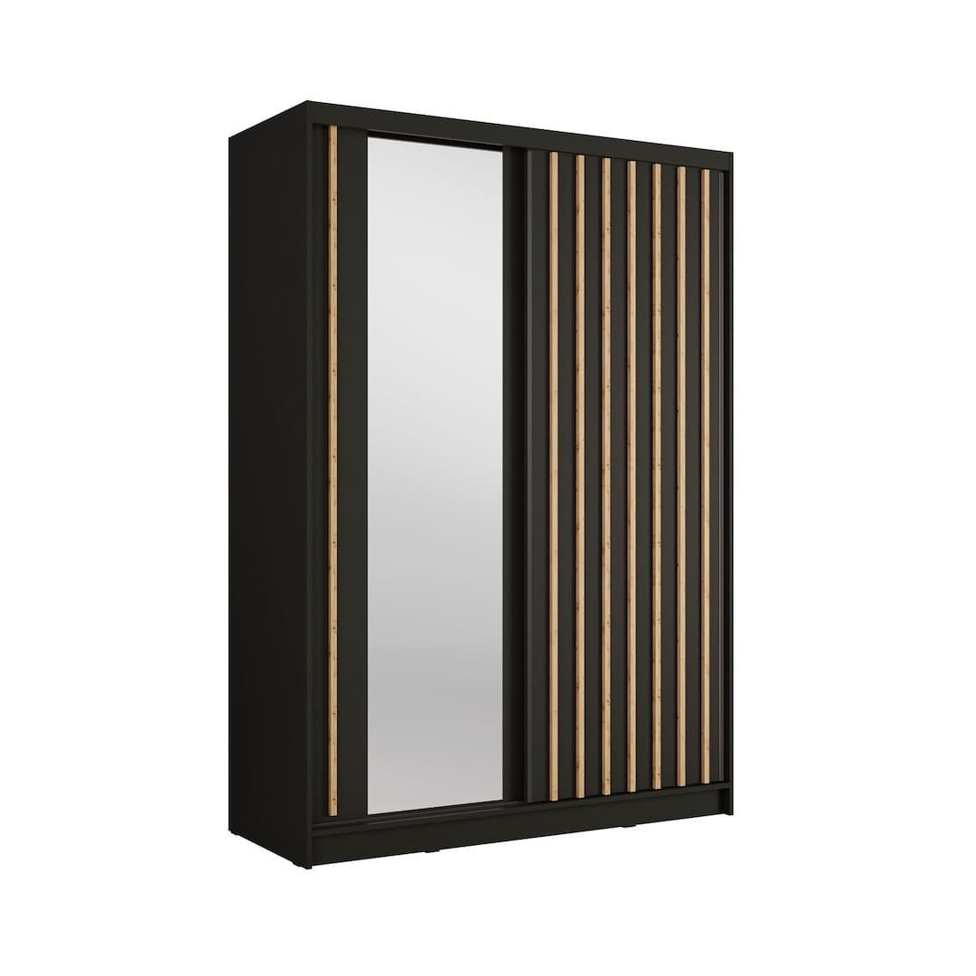 Aluna Sliding Door Wardrobe 155cm, image 6