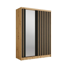 Aluna Sliding Door Wardrobe 155cm, image 10
