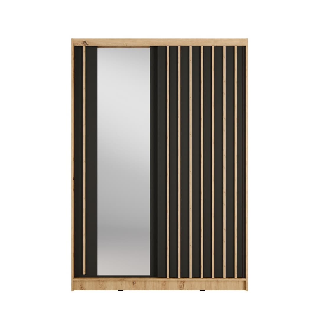 Aluna Sliding Door Wardrobe 155cm, image 11