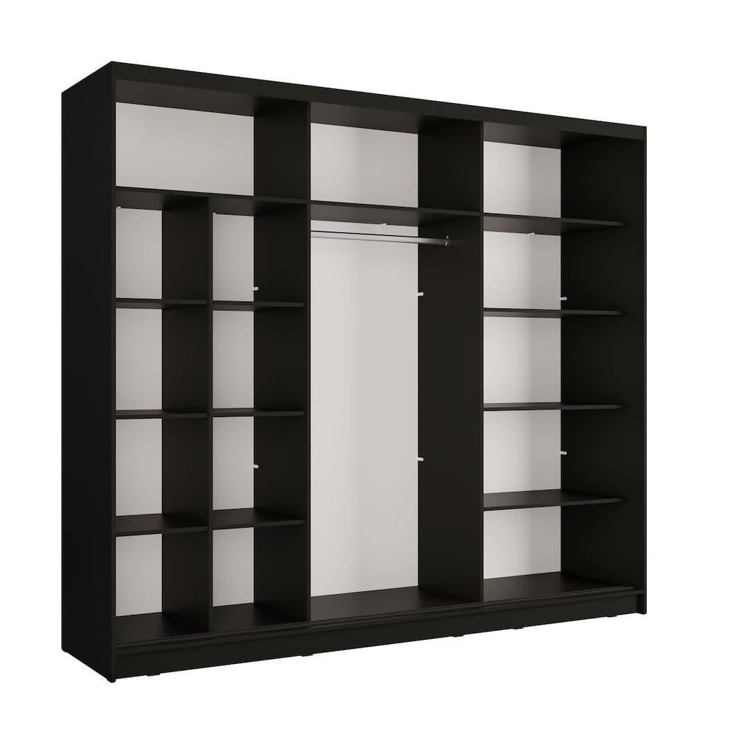 Aluna Sliding Door Wardrobe 248cm, image 8
