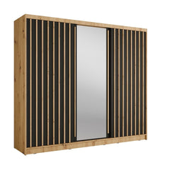 Aluna Sliding Door Wardrobe 248cm, image 10
