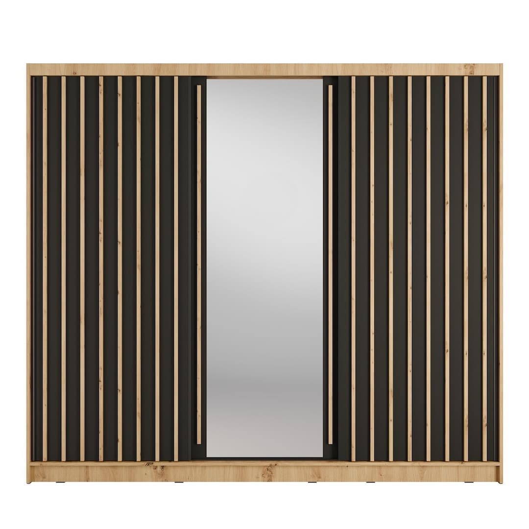 Aluna Sliding Door Wardrobe 248cm, image 11