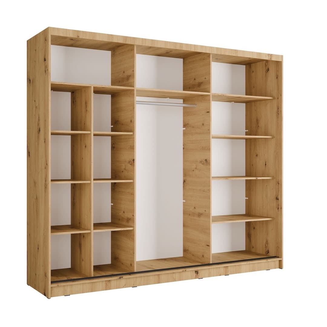 Aluna Sliding Door Wardrobe 248cm, image 12