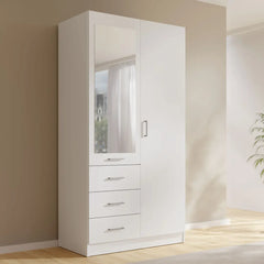Konso Hinged Door Wardrobe 101cm