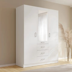Konso Hinged Door Wardrobe 151cm