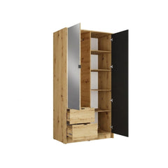 Katania Hinged Door Wardrobe 102cm, image 3