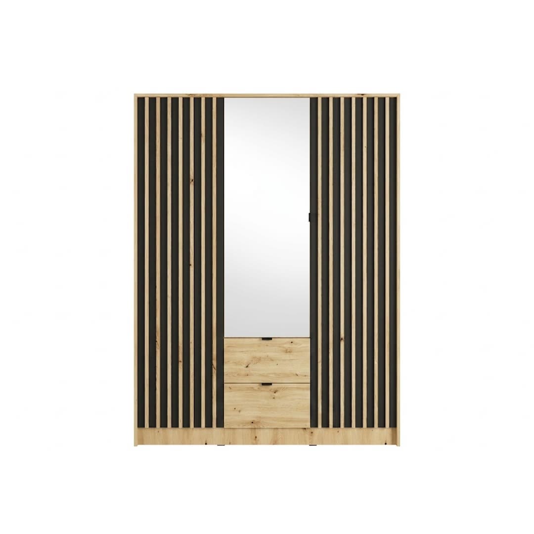 Katania Hinged Door Wardrobe 151cm, image 6