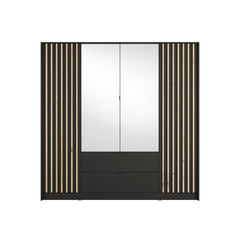Katania Hinged Door Wardrobe 200cm, image 4