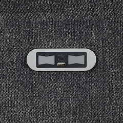 Ashmoor 3 Seater Sofa Dark Grey (Power Recliner)