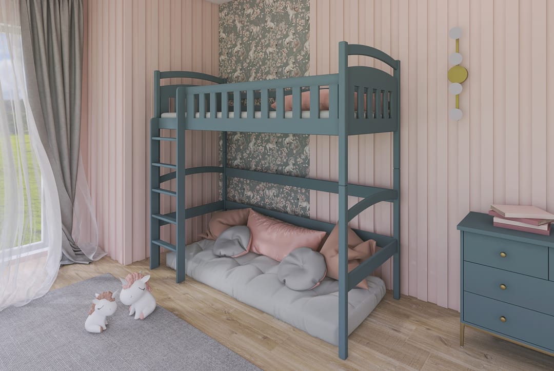 Mia Wooden Loft Bed