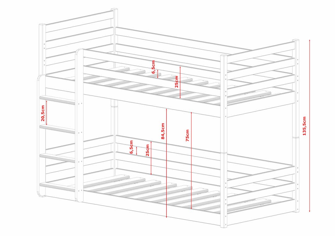 Wooden Bunk Bed Mini - product image 20