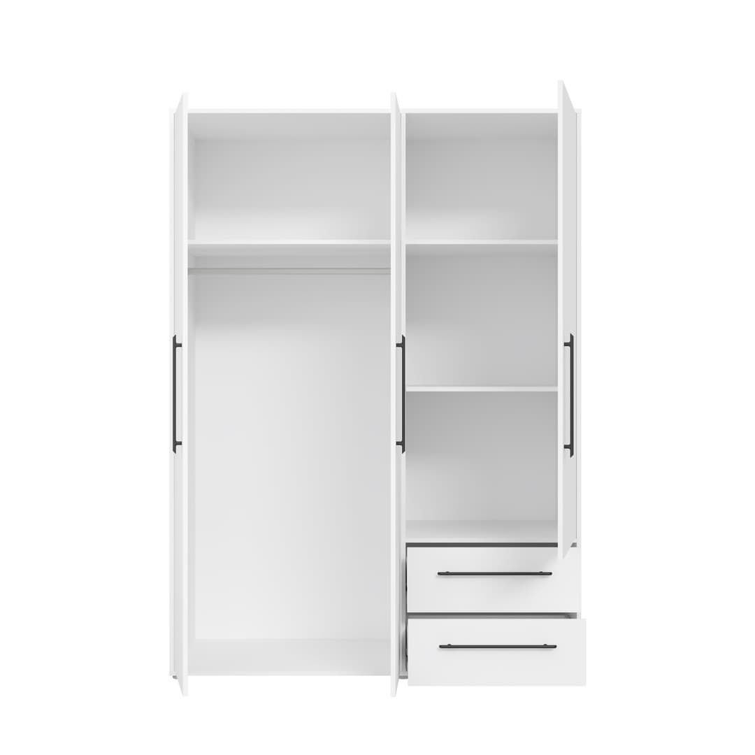 Mokkaris Hinged Door Wardrobe 144cm, image 13