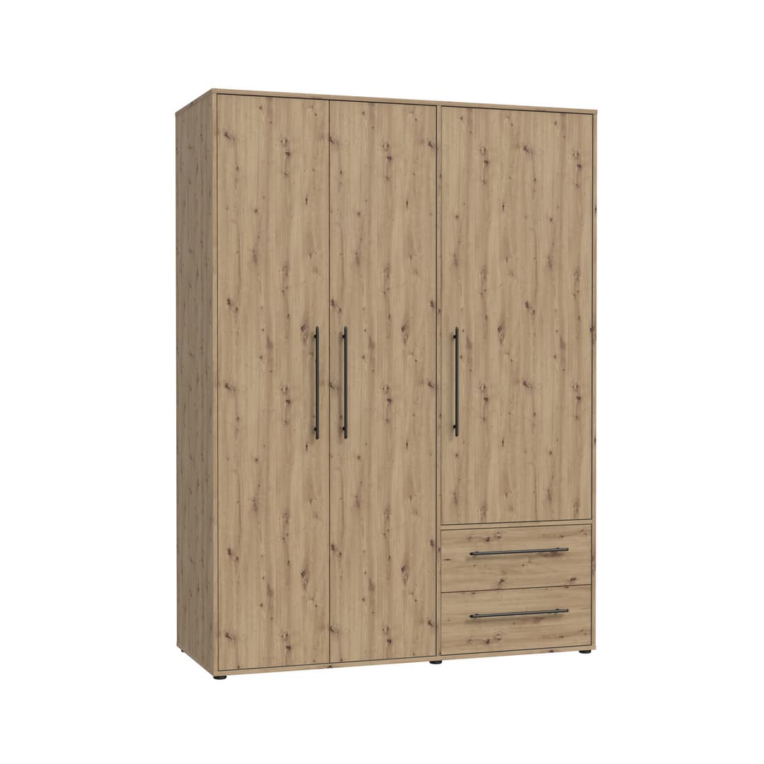Mokkaris Hinged Door Wardrobe 144cm, image 18