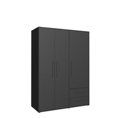 Mokkaris Hinged Door Wardrobe 144cm, image 4