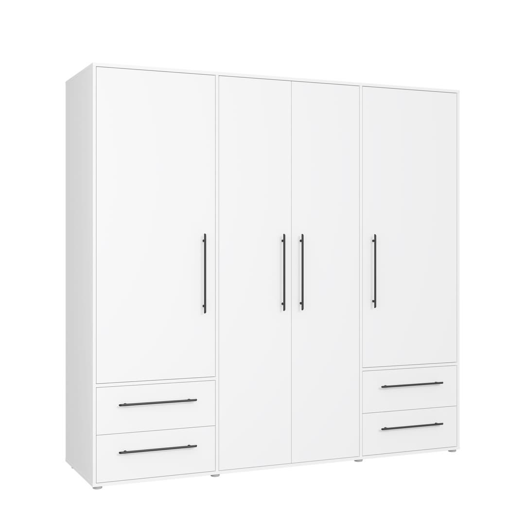 Mokkaris Hinged Door Wardrobe 206cm, image 11