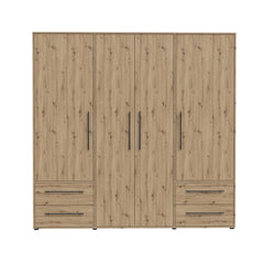 Mokkaris Hinged Door Wardrobe 206cm, image 20
