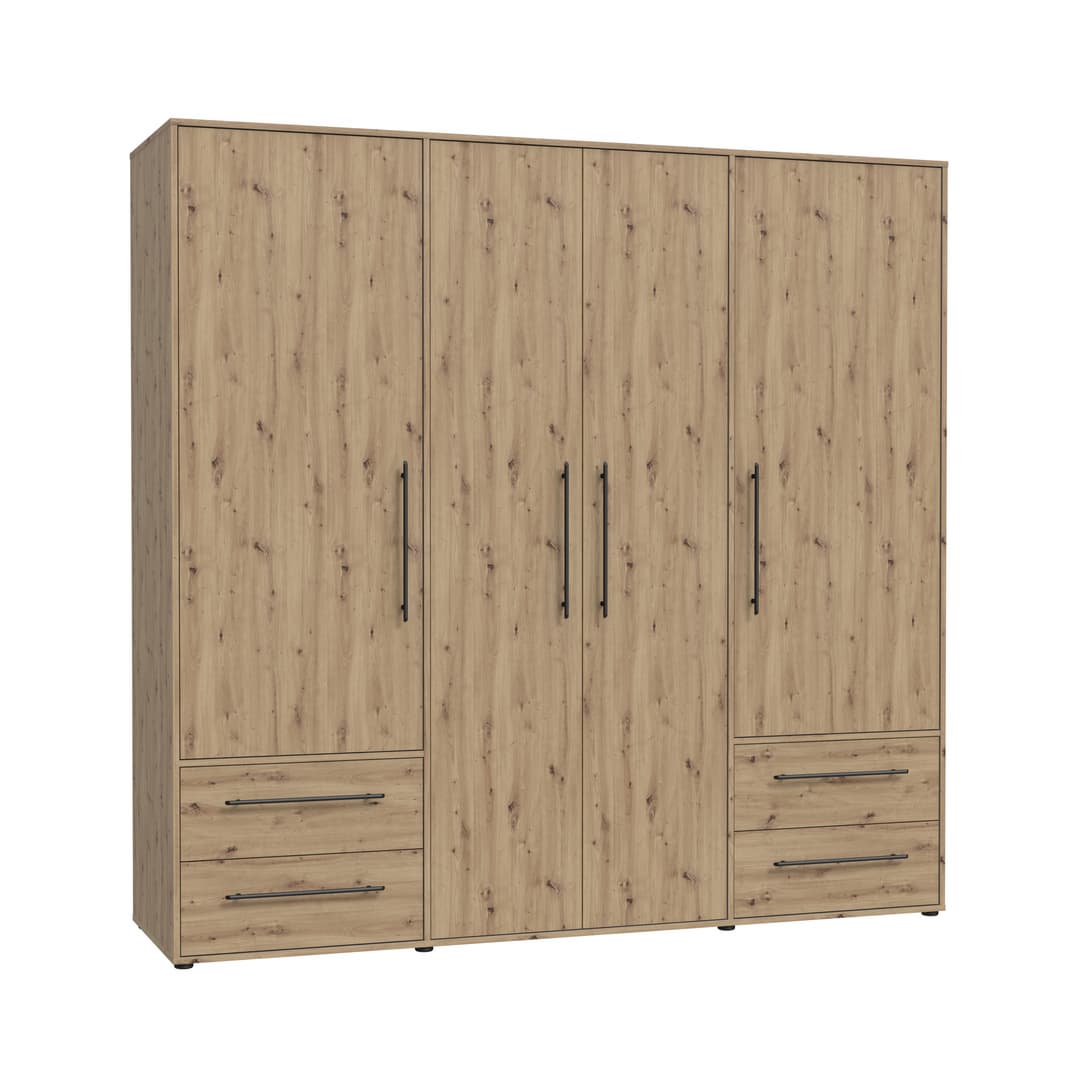 Mokkaris Hinged Door Wardrobe 206cm, image 18