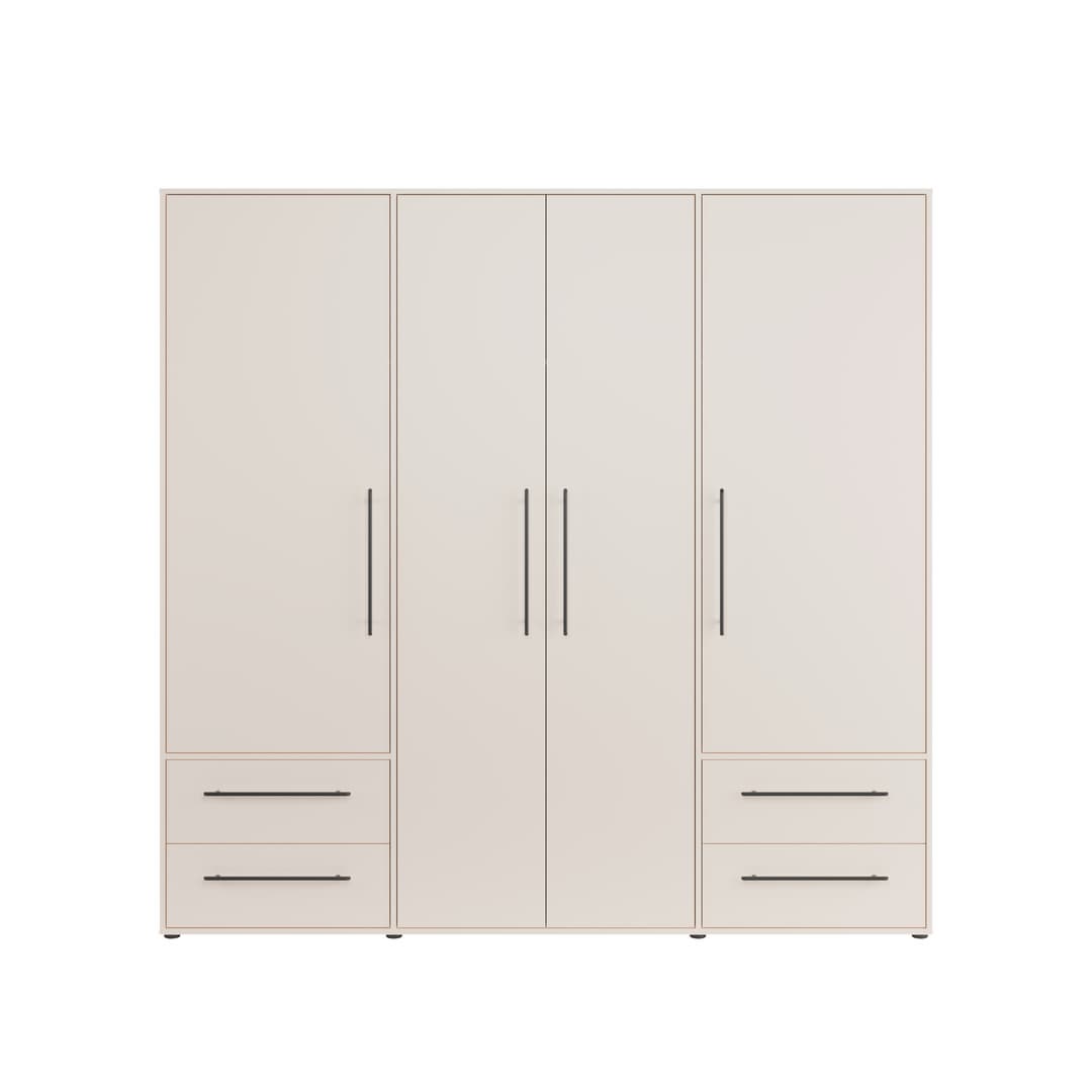 Mokkaris Hinged Door Wardrobe 206cm, image 29