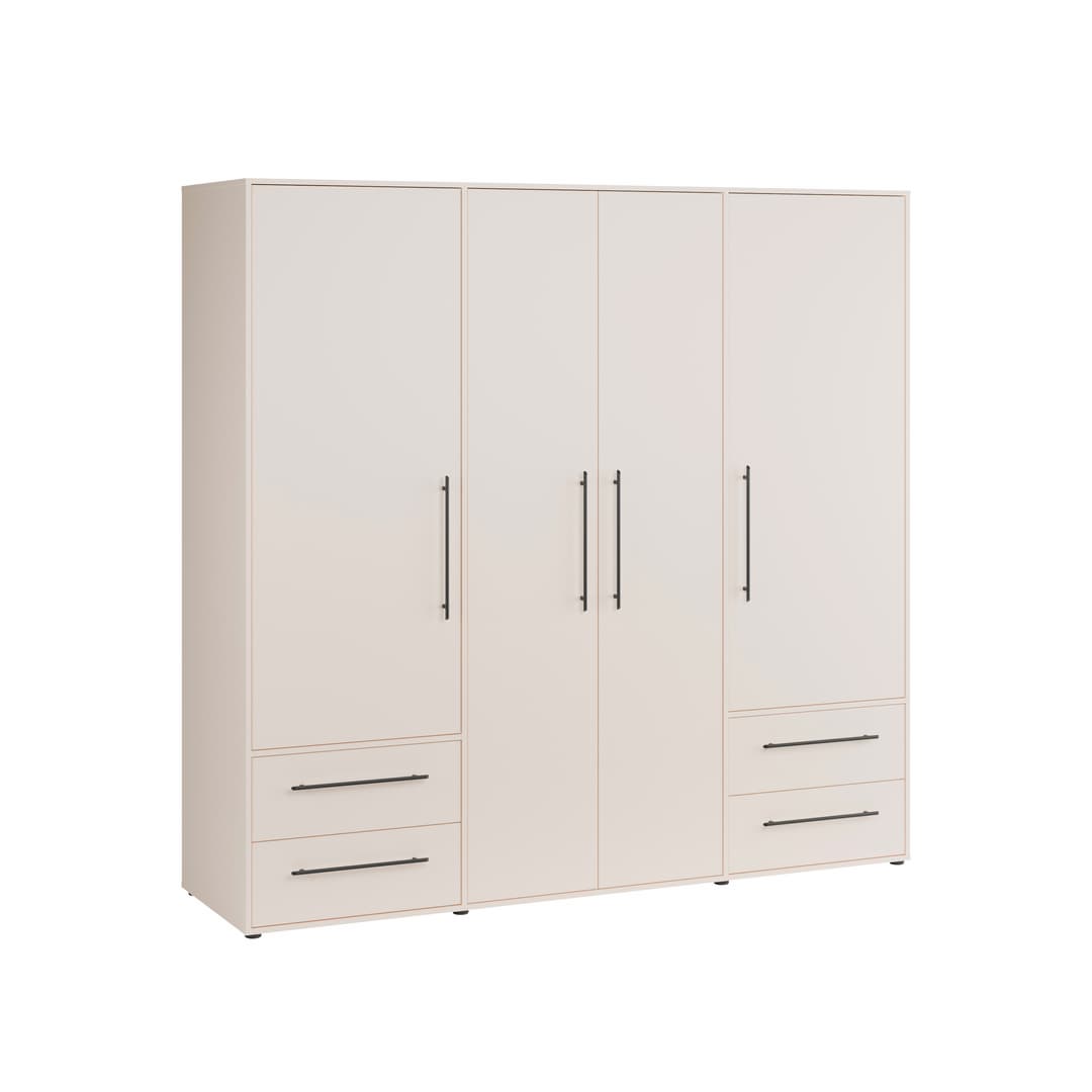 Mokkaris Hinged Door Wardrobe 206cm, image 27