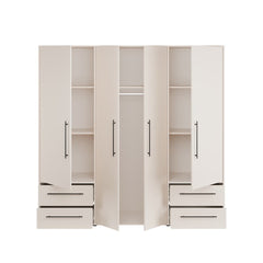 Mokkaris Hinged Door Wardrobe 206cm, image 30