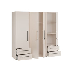 Mokkaris Hinged Door Wardrobe 206cm, image 28