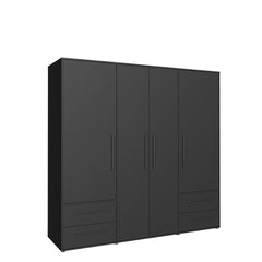 Mokkaris Hinged Door Wardrobe 206cm, image 3