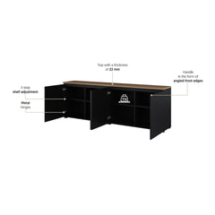 Modo Sideboard Cabinet 200cm