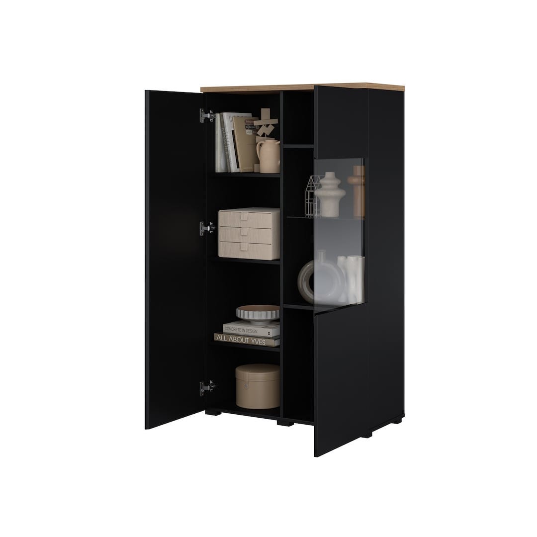 Modo Tall Display Cabinet 80cm