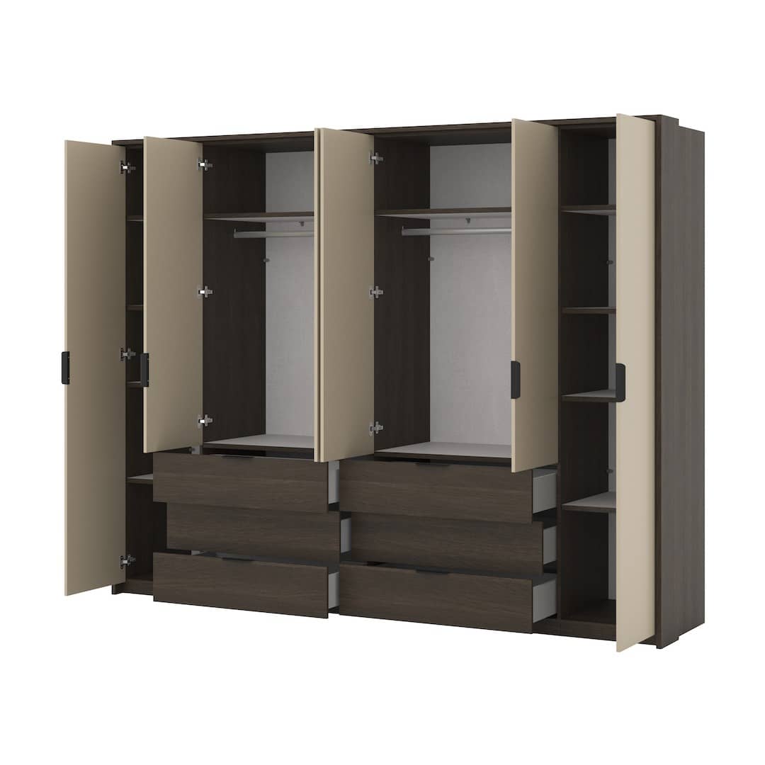 Mola Hinged Door Wardrobe 274cm - product image 3
