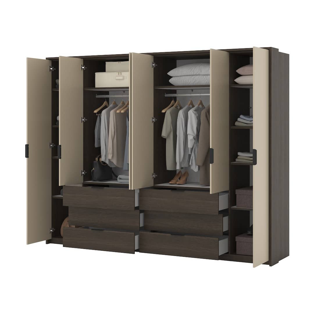 Mola Hinged Door Wardrobe 274cm - product image 4