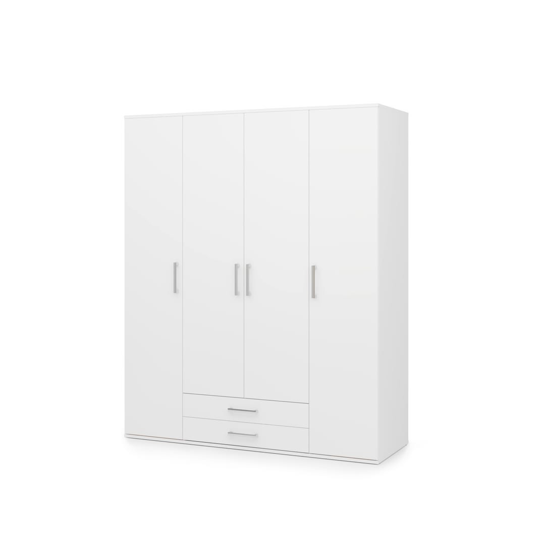 Mora Hinged Door Wardrobe 162cm