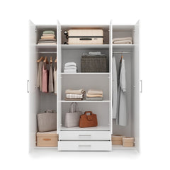 Mora Hinged Door Wardrobe 162cm - product image 6
