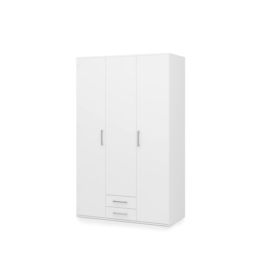 Mora Hinged Door Wardrobe 122cm