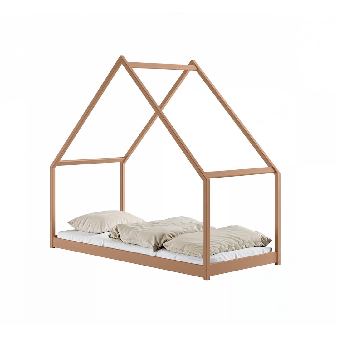 Wooden Single House Bed Morris
