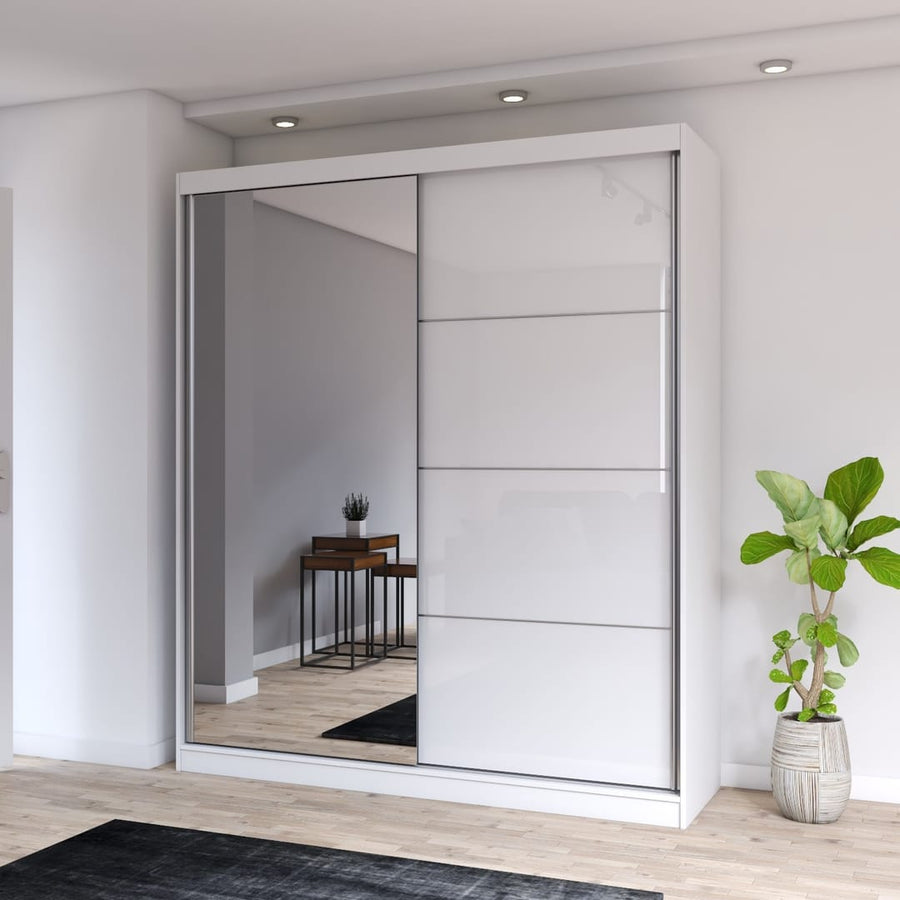 Multi 35 Sliding Door Wardrobe 183cm