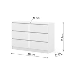 Maja Chest Of Drawers 120cm - product image 10