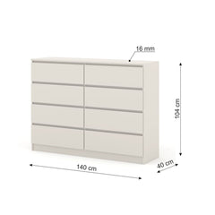 Maja Chest Of Drawers 140cm - product image 3