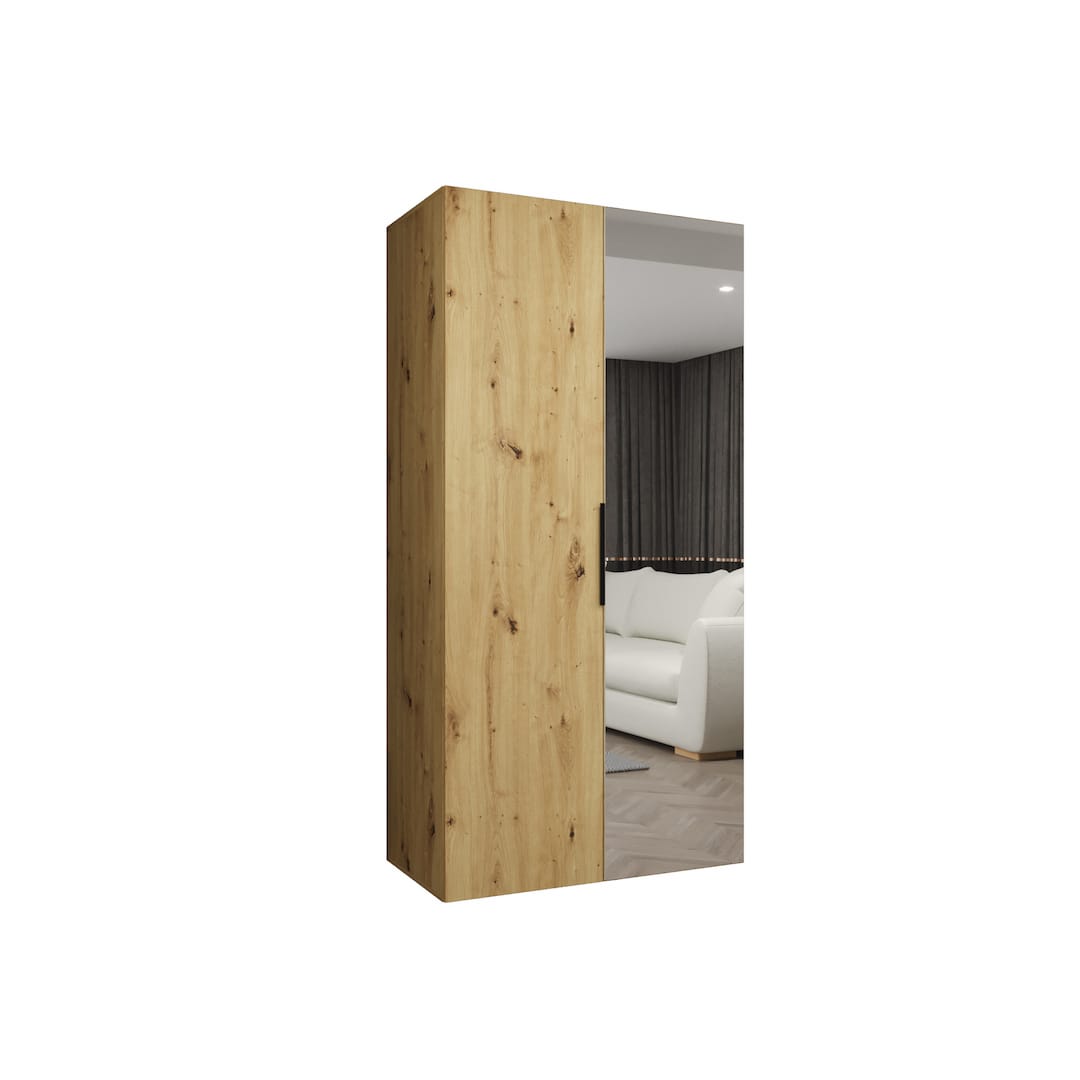 Marbella II Hinged Door Wardrobe 100cm - product image 2