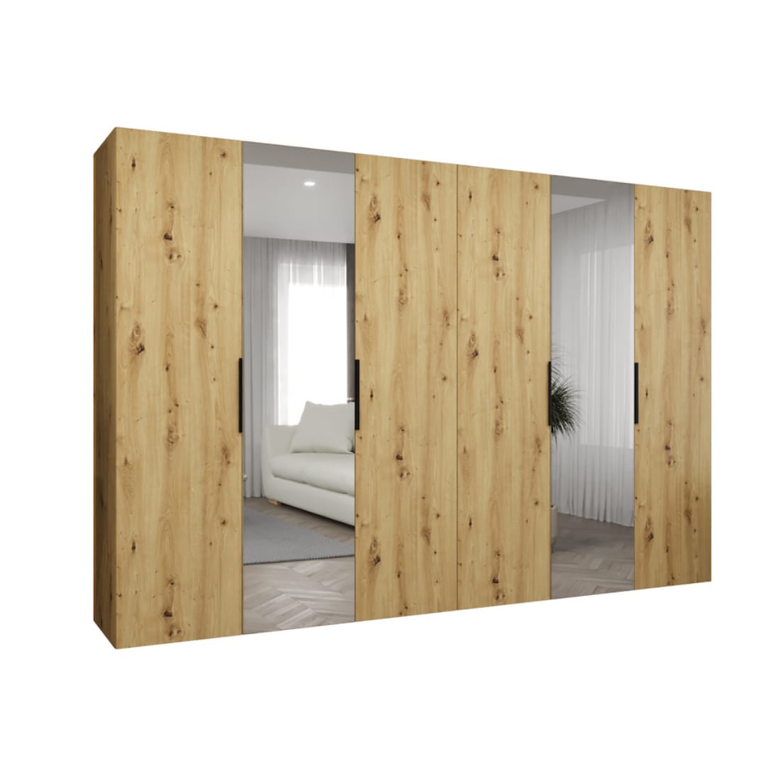 Marbella II Hinged Door Wardrobe 300cm - product image 2
