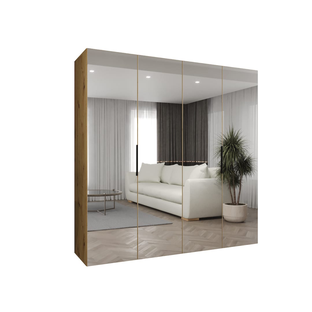 Marbella III Hinged Door Wardrobe 200cm - product image 7